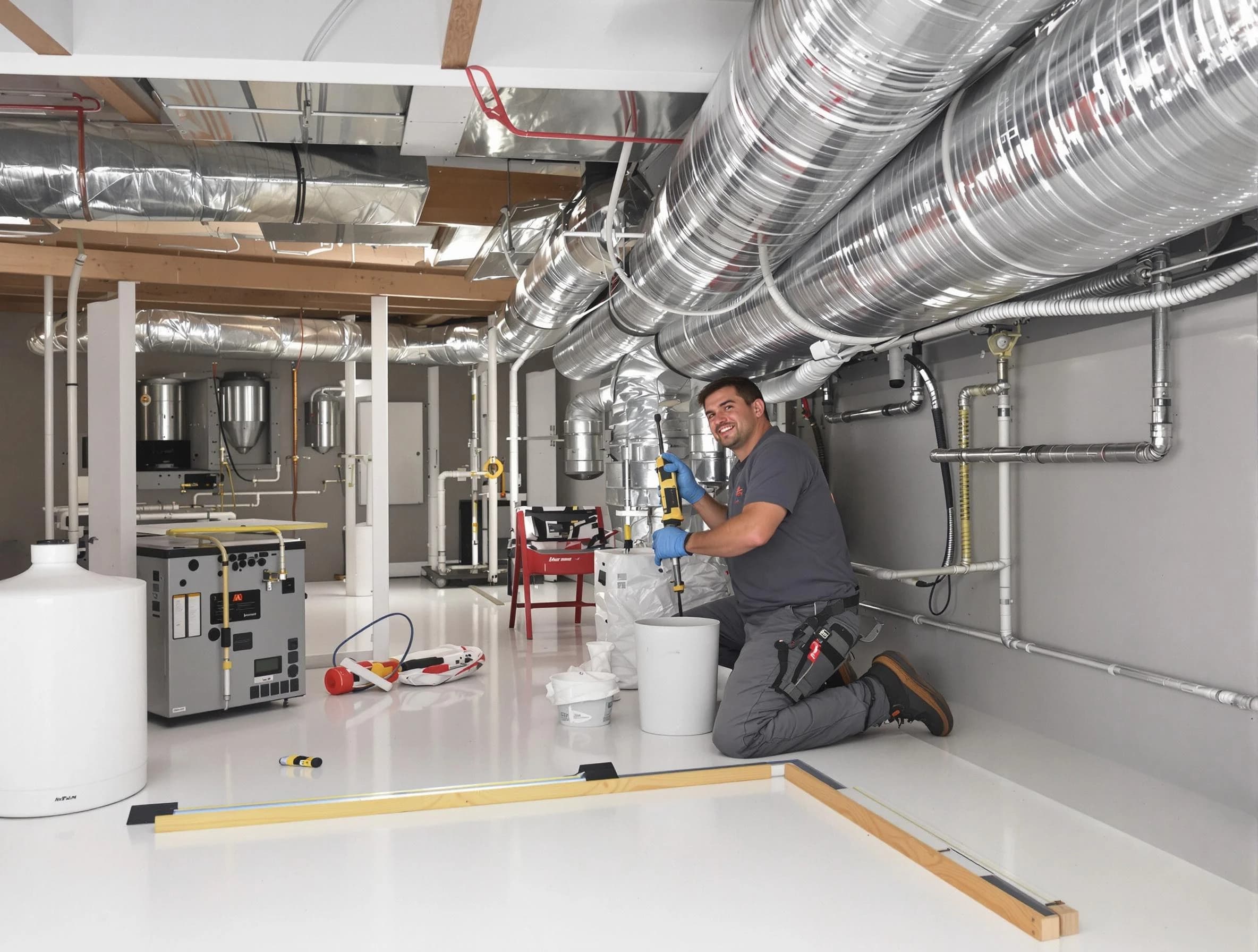 Professional duct sealing service by Peralta Air Duct Cleaning in Peralta