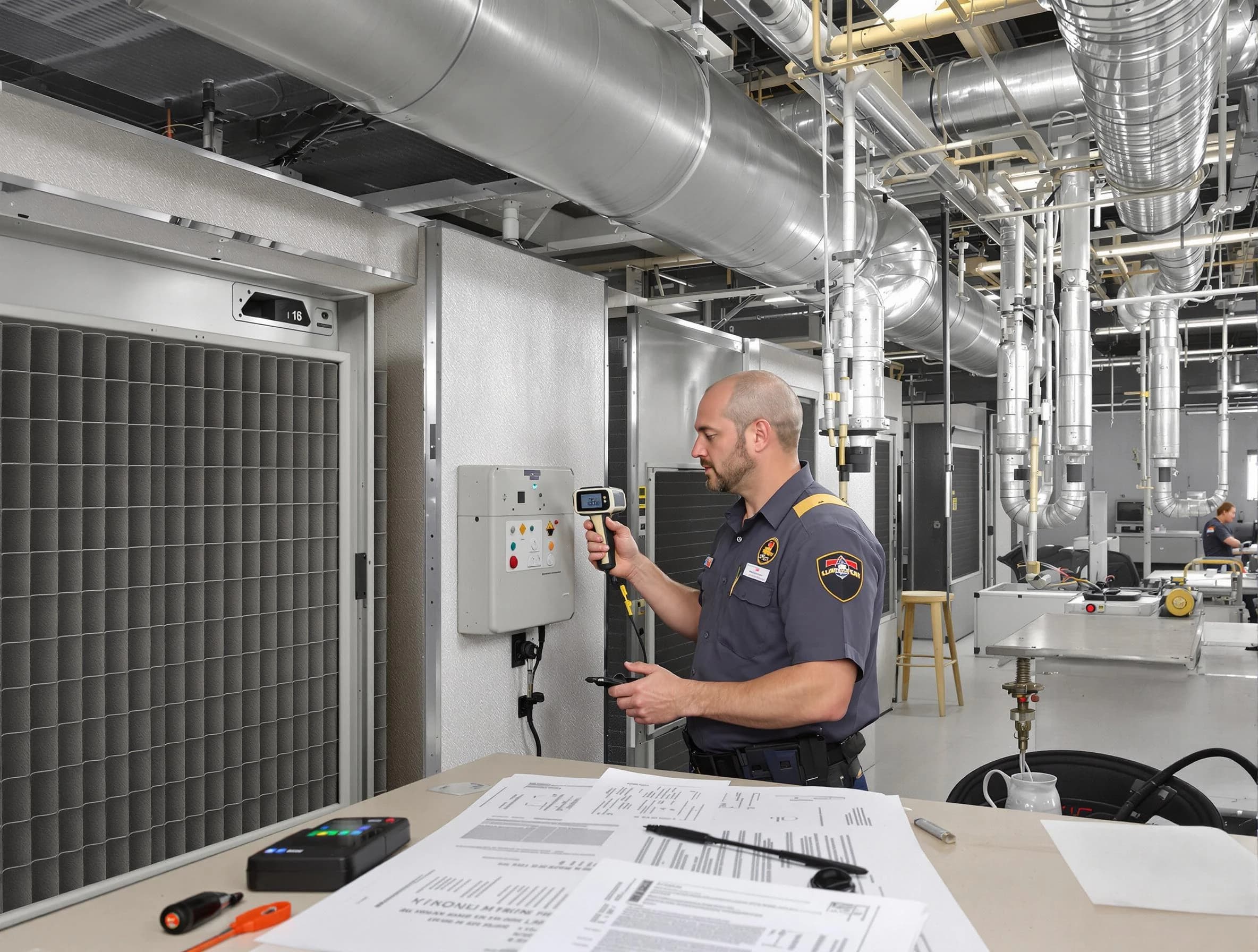 Professional filter system inspection by Peralta Air Duct Cleaning in Peralta