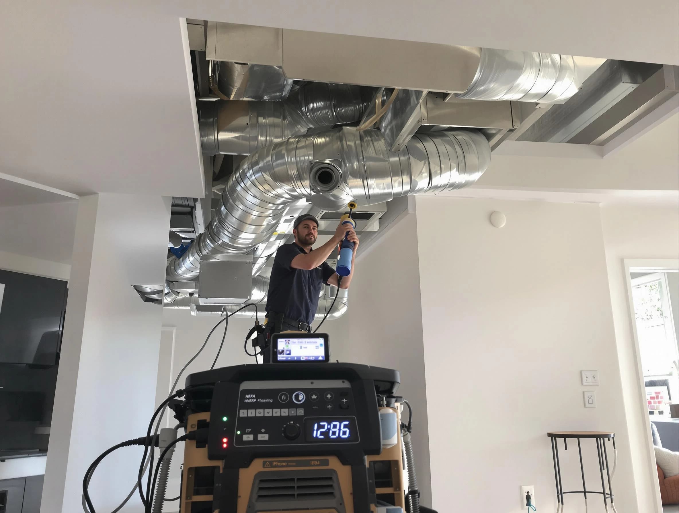 Advanced pure air duct cleaning by Peralta Air Duct Cleaning in Peralta