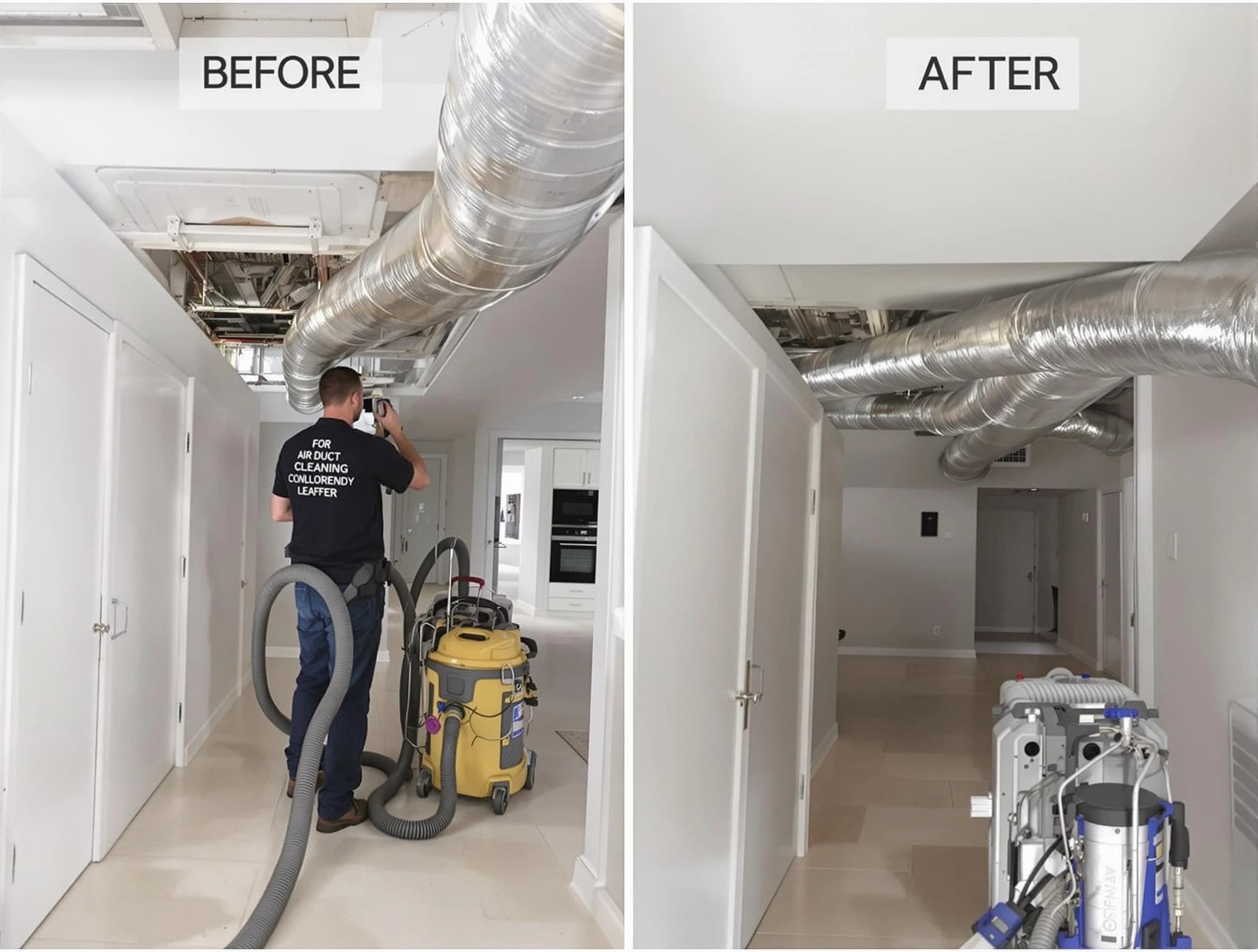 Peralta Air Duct Cleaning professional performing thorough air duct cleaning in Peralta