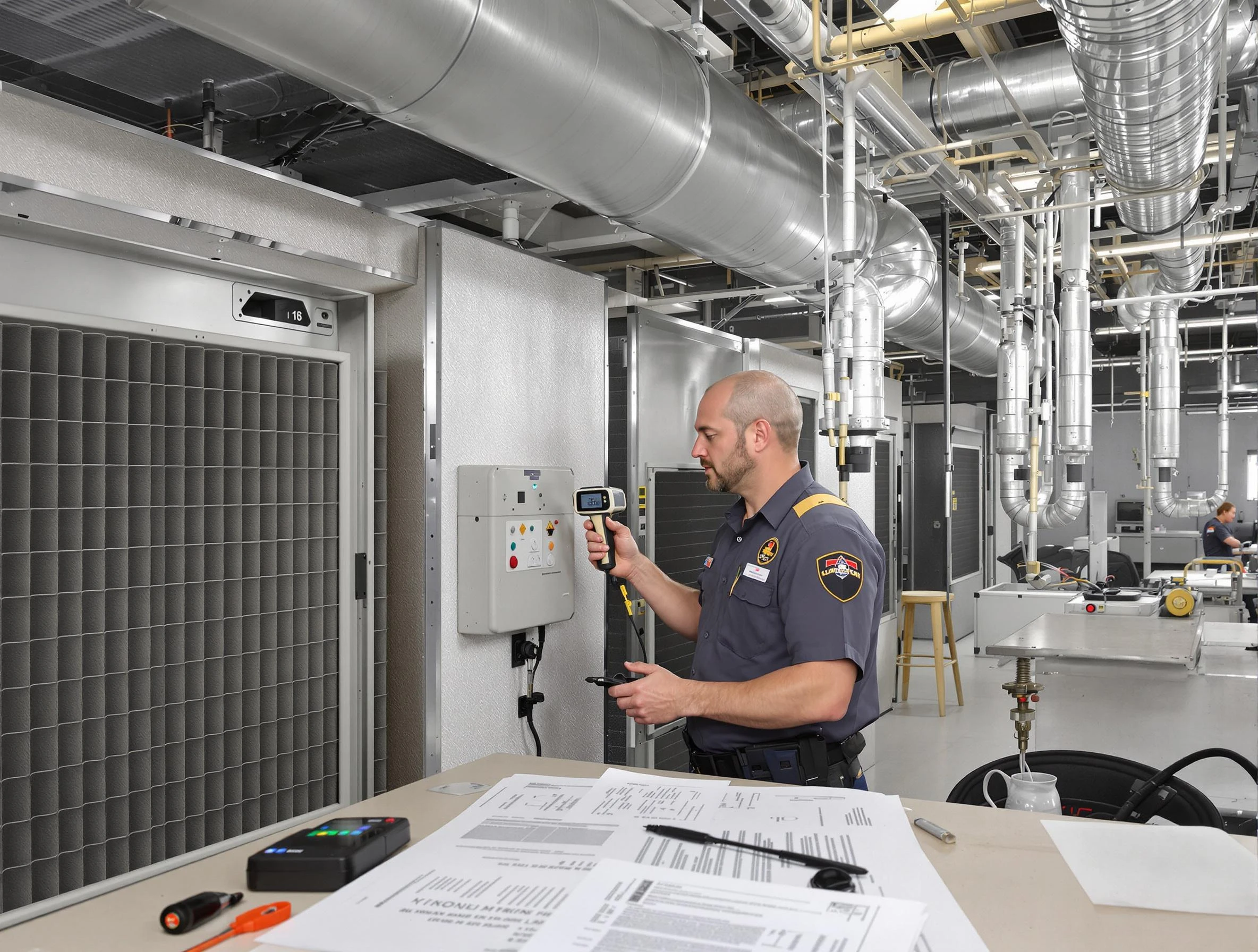 Professional filter system inspection by Peralta Air Duct Cleaning in Peralta
