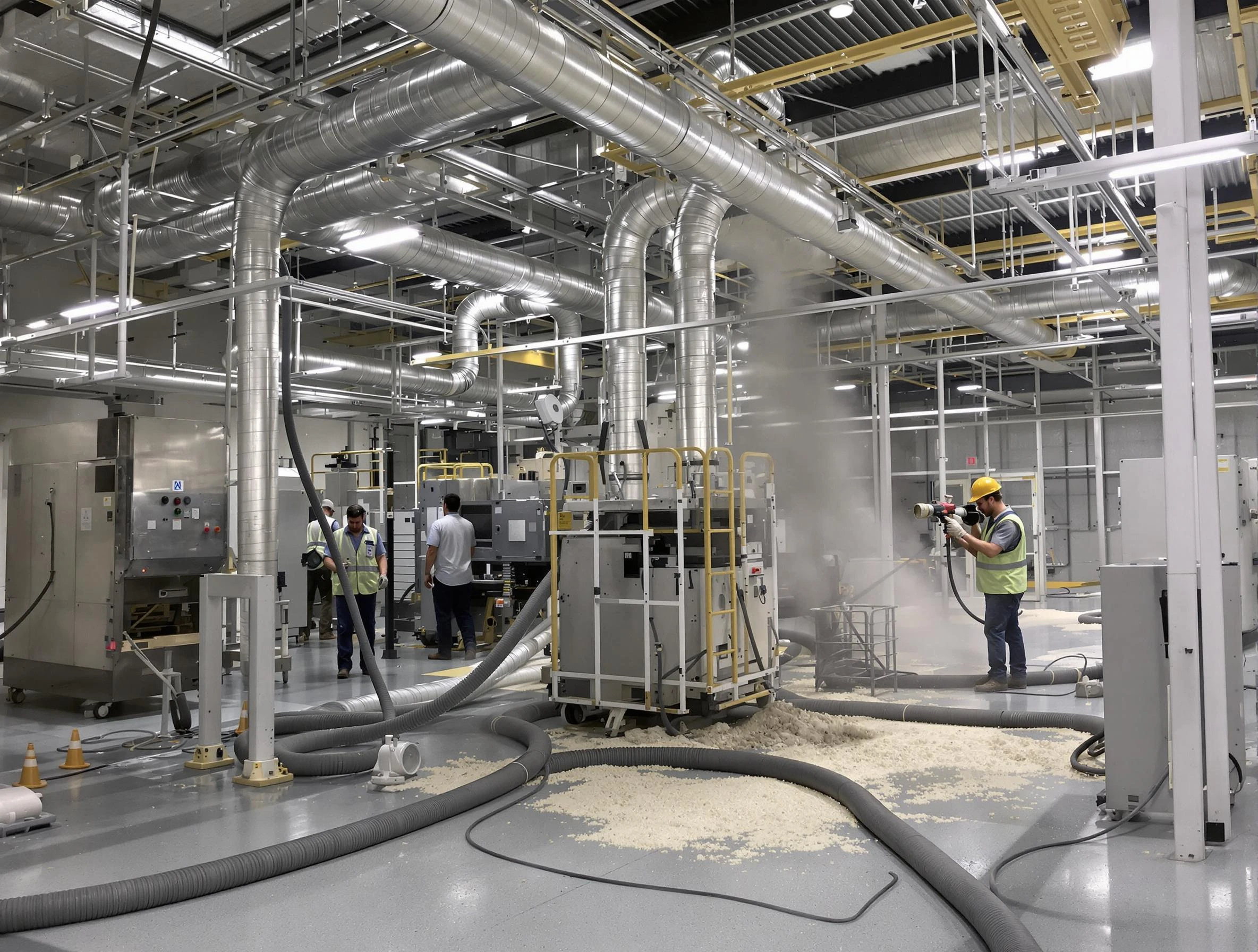 Heavy-duty industrial duct cleaning by Peralta Air Duct Cleaning in Peralta